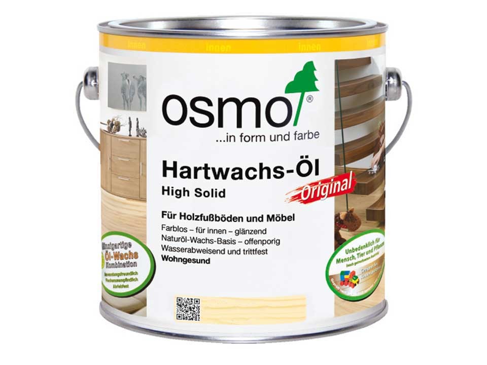 <p>Osmo Hartwachs-Öl</p>

<p>Matt 3062, 2,5 Liter</p>
